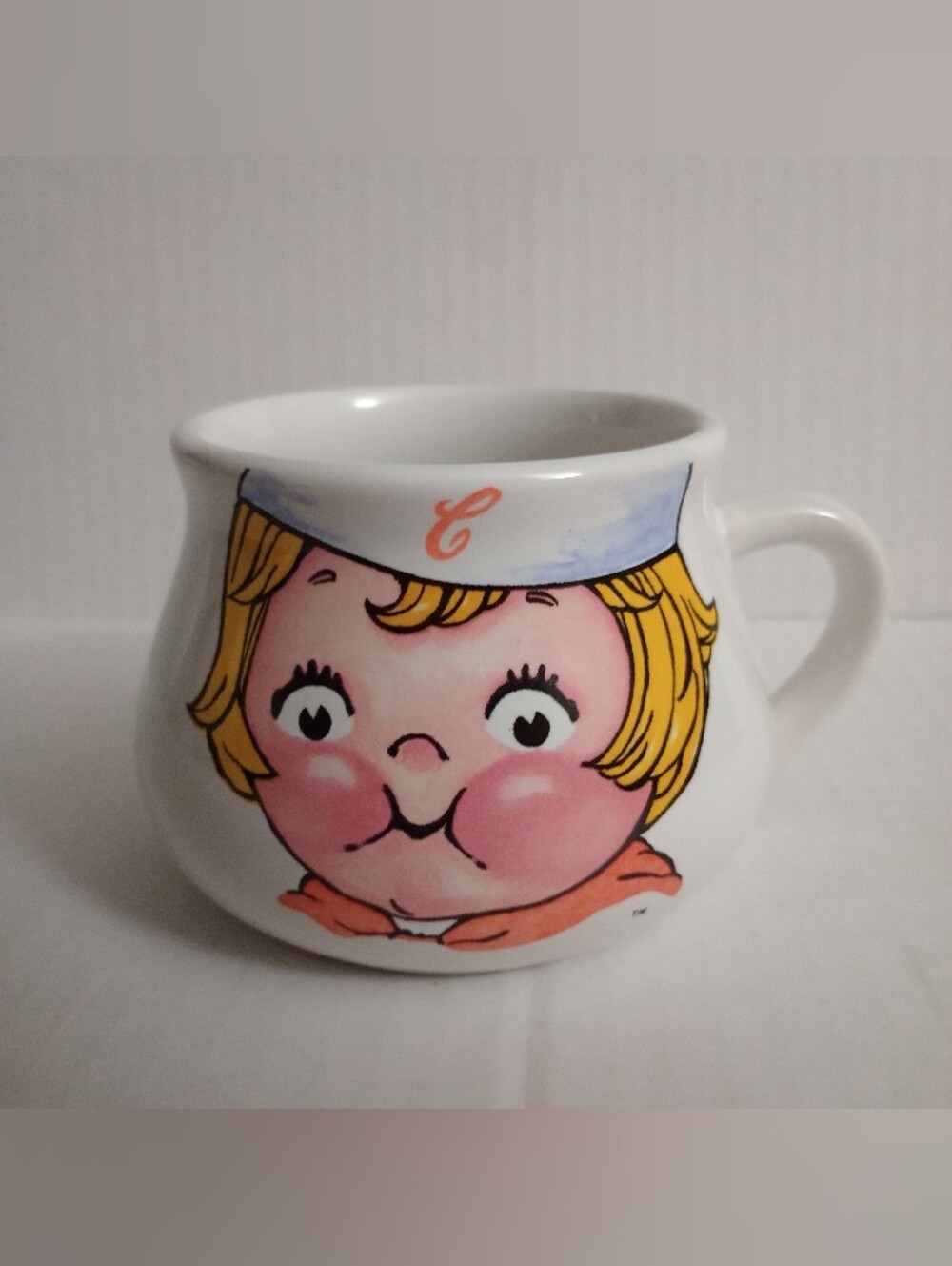 Houston Harvest Campbell's Kid Ceramic Soup Mug Vintage Collectible 1998